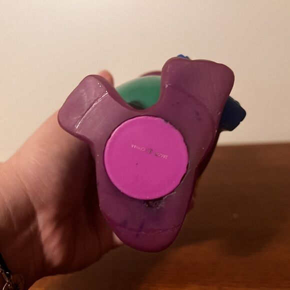 Vintage Barney Purple Dinosaur Coin Piggy Bank Back to School 1992 Lyons Group - Picture 5 of 6